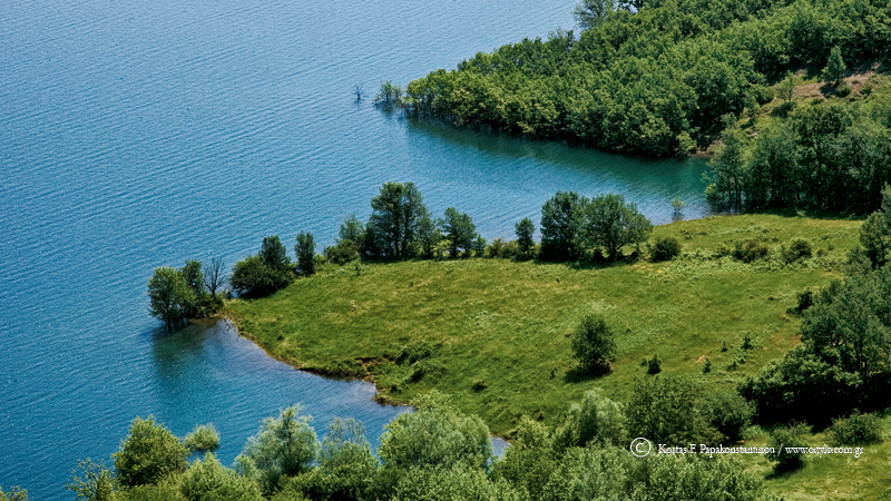 plastira lake - papakonstantinou