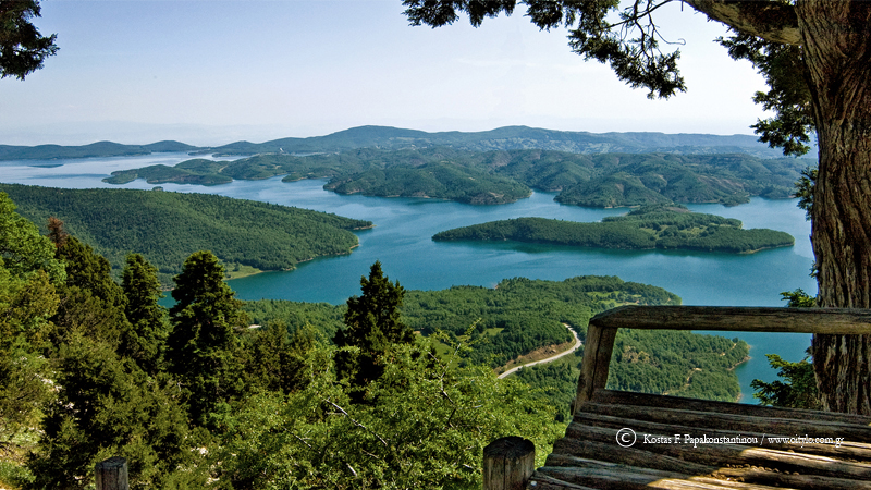 plastira lake - papakonstantinou